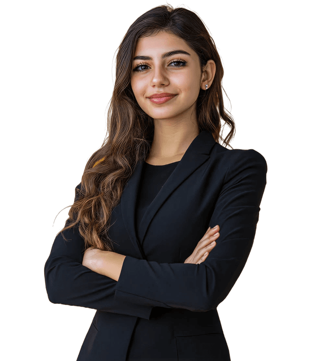 Girl in Formal Attire